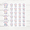 Kawaii Owl Reading Reward Stickers | Personalised Teacher Literacy Stickers