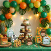 24Pcs Jungle Safari Animal Party Favor Boxes - Portable Cardstock Treat Gift Bags for Kids Birthday, Baby Shower & Events - 6 Cute Styles - Sticksy Prints Australia