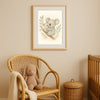 Koala Nursery Wall Art Print – Australian Animal Watercolour (Digital Download)