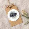 Little Devil, Big Love Sticker | Tasmanian Devil Mother & Joey Wildlife Sticker - Sticksy Prints Australia