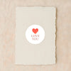 Love You Stickers – Minimal Valentine Gift Seals