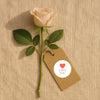 Love You Stickers – Minimal Valentine Gift Seals