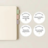 Minimalist Funny Teen Behaviour Stickers – Personalised Teacher Reward Stickers for High School Students - Sticksy Prints Australia