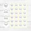 Minimalist Teen Behaviour Stickers – Funny Personalised Teacher Reward Stickers - Sticksy Prints Australia