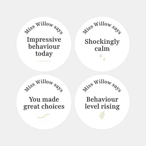 Minimalist Teen Behaviour Stickers – Funny Personalised Teacher Reward Stickers