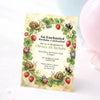 Personalised Enchanted Garden Birthday Invitations | Nature Woodland Party Invite - Sticksy Prints Australia