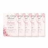 Personalised Hens Party Invitation | Wine Inspired Modern Glam Blush & Gold | Printed 4×6 Invite - Sticksy Prints Australia