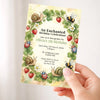 Personalised Enchanted Garden Birthday Invitations | Nature Woodland Party Invite - Sticksy Prints Australia