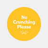 No Crunching Please Stickers | Bright Do Not Crush Parcel Labels for Small Businesses - Sticksy Prints Australia