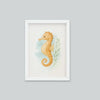 Ocean Nursery Wall Art Set – Whale Dolphin Octopus Seahorse & Turtle | PDF Printable Digital Download