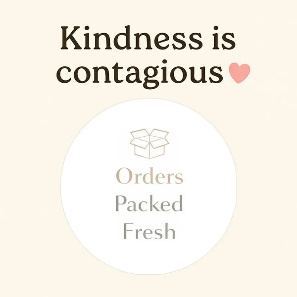 Orders Packed Fresh Stickers | Small Business Packaging Labels | Neutral Thank You Stickers Australia - Sticksy Prints Australia