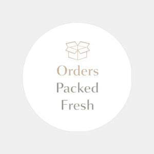 Orders Packed Fresh Stickers | Small Business Packaging Labels | Neutral Thank You Stickers Australia