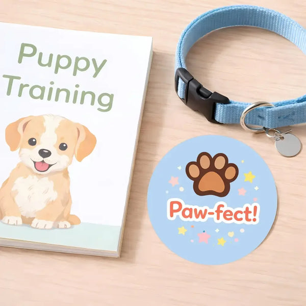 Paw-fect Pet Training Stickers | Paw Print Reward Stickers | Positive Reinforcement - Sticksy Prints Australia
