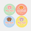 Paw-fect Pet Training Stickers | Paw Print Reward Stickers | Positive Reinforcement