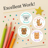 Personalised Australian Animal Teacher Reward Stickers