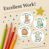 Personalised Australian Animal Teacher Reward Stickers – Cute Classroom Stickers