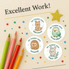 Personalised Australian Animal Teacher Reward Stickers – Cute Classroom Stickers - Sticksy Prints Australia