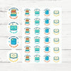 Personalised Book-Themed Reading Reward Stickers for Teachers – Literacy Stickers - Sticksy Prints Australia