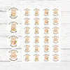 Personalised Bunny Reward Stickers for Teachers | Cute Classroom Praise Labels