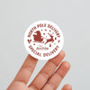 Personalised Christmas Stickers North Pole Special Delivery Name Labels - Sticksy Prints Australia
