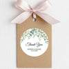 Personalised Eucalyptus Wedding Thank You Stickers | Greenery Favour Labels