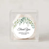 Personalised Eucalyptus Wedding Thank You Stickers | Greenery Favour Labels - Sticksy Prints Australia