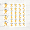 Personalised Giraffe Reward Stickers – Cute Teacher Stickers for Classroom Praise - Sticksy Prints Australia
