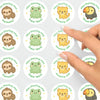 Personalised Jungle Animal Teacher Reward Stickers