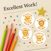 Personalised Lion Teacher Reward Stickers – Classroom Praise & Positive Reinforcement - Sticksy Prints Australia