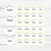 Personalised Listening & Focus Reward Stickers – Pastel Confetti Funny Teen Stickers - Sticksy Prints Australia