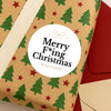 Personalised Merry F*ing Christmas Stickers Labels