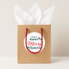 Personalised Merry Whatever Christmas Stickers Labels