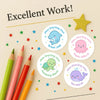 Personalised Ocean Animal Teacher Reward Stickers - Sticksy Prints Australia