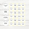 Personalised Pastel Confetti Reading Stickers – Funny Teen Literacy Reward Stickers - Sticksy Prints Australia