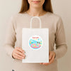 Personalised Pool Party Stickers for Kids Birthday | Custom Name Party Favours - Sticksy Prints Australia
