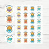 Personalised Reading & Literacy Teacher Reward Stickers – Custom Name Classroom Stickers - Sticksy Prints Australia