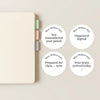 Personalised Sarcastic Behaviour Stickers for Teens – Minimalist Teacher Reward Stickers - Sticksy Prints Australia