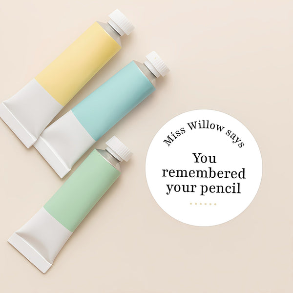 Personalised Sarcastic Behaviour Stickers for Teens – Minimalist Teacher Reward Stickers