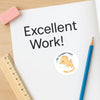 Personalised Seahorse Teacher Reward Stickers – Cute Classroom Praise Labels - Sticksy Prints Australia