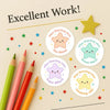 Personalised Star Teacher Reward Stickers - Sticksy Prints Australia