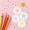 Personalised Star Teacher Reward Stickers