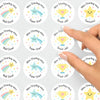 Personalised Star & Trophy Teacher Reward Stickers – Custom Name Classroom Praise Labels