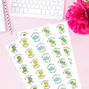 Personalised Teacher Reward Stickers – Cute Dinosaur Classroom Praise & Progress Labels
