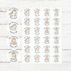 Personalised Teacher Reward Stickers – Cute Unicorn Classroom Praise & Motivation Labels - Sticksy Prints Australia