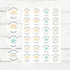 Personalised Teacher Reward Stickers – Pastel Rainbow & Star Classroom Praise Labels Set - Sticksy Prints Australia