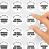 Personalised Teen Behaviour Stickers – Minimalist Bold Teacher Reward Stickers - Sticksy Prints Australia