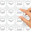 Personalised Teen Effort Stickers – Minimalist Progress & Focus Teacher Reward Stickers - Sticksy Prints Australia