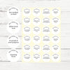 Personalised Teen Effort Stickers – Minimalist Progress & Focus Teacher Reward Stickers - Sticksy Prints Australia