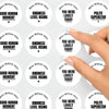 Personalised Teen Kindness Stickers – Minimalist Funny Teacher Reward Labels - Sticksy Prints Australia