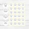 Personalised Teen Kindness Stickers – Minimalist Positive Behaviour Reward Stickers for Teachers - Sticksy Prints Australia